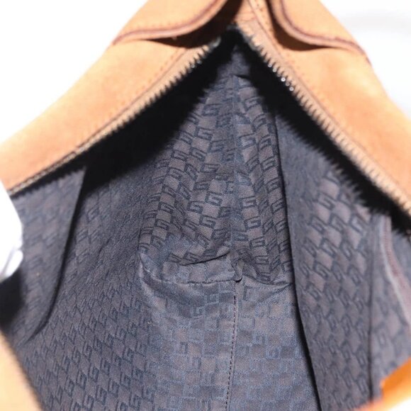 GUCCI Shoulder Bag Suede Brown Auth 151911 - Picture 15 of 16